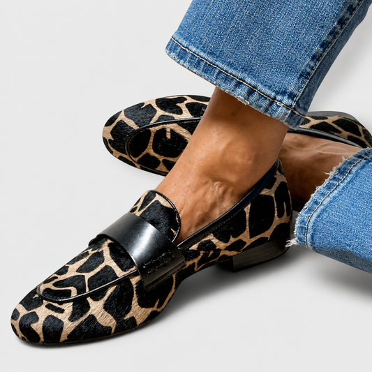 ELODORA | Leopard-Print Loafers