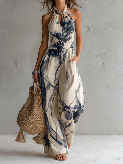 BELLANA | Halter Pocket Overall