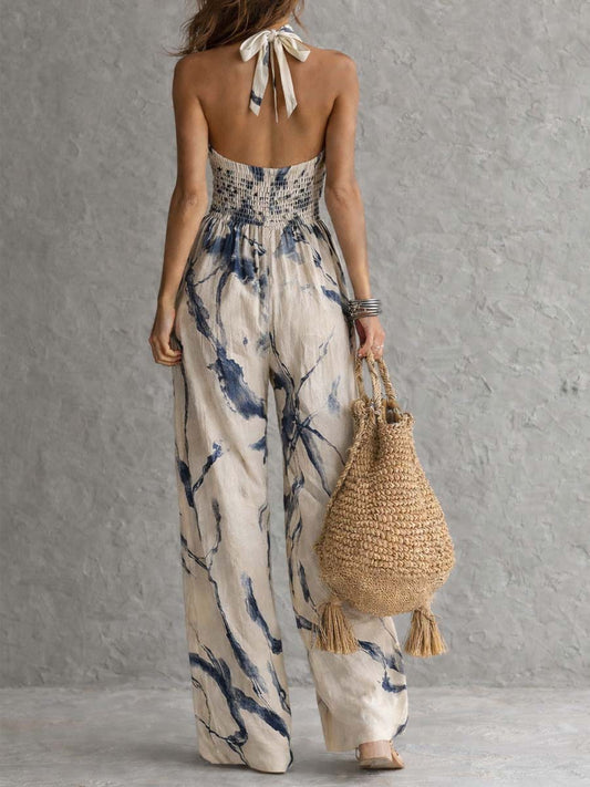 BELLANA | Halter Pocket Overall
