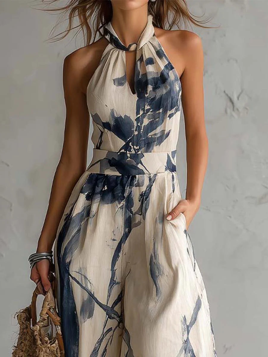 BELLANA | Halter Pocket Overall