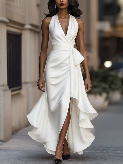 ROSALIND | Satin Cascading Layered Gala