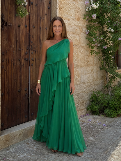 BEATRICE | Dramatic Flourished Voluminous Maxi Dress