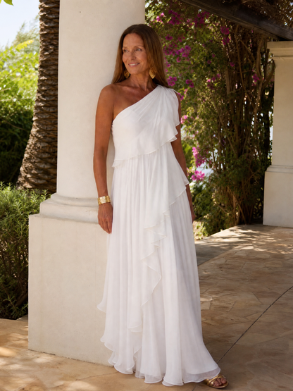 BEATRICE | Dramatic Flourished Voluminous Maxi Dress