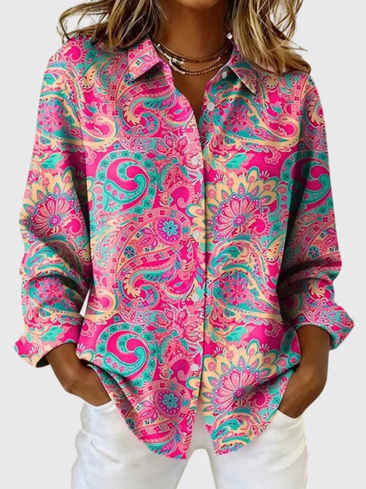 LIVIA | Paisley Heritage Blouse
