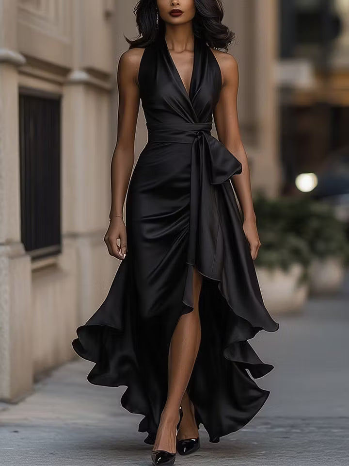 ROSALIND | Satin Cascading Layered Gala