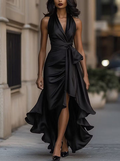 ROSALIND | Satin Cascading Layered Gala