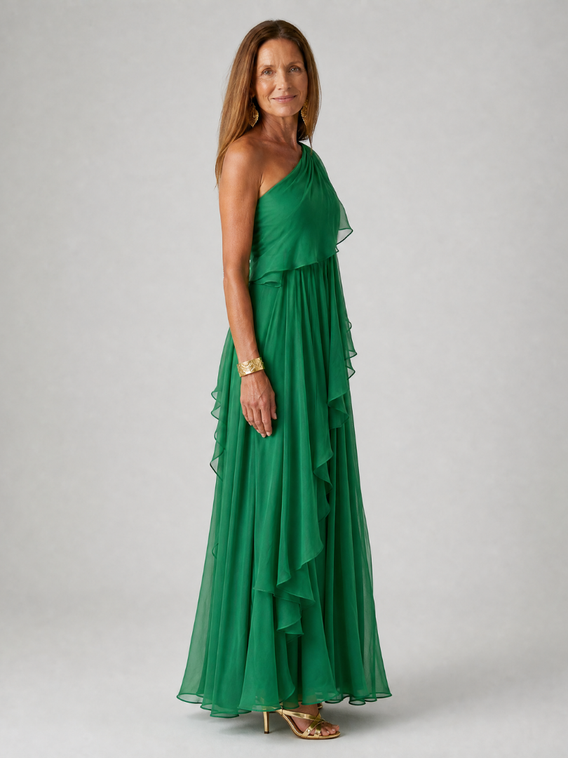 BEATRICE | Dramatic Flourished Voluminous Maxi Dress