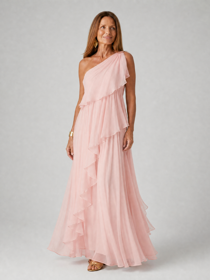 BEATRICE | Dramatic Flourished Voluminous Maxi Dress