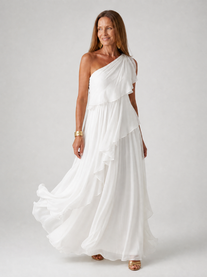 BEATRICE | Dramatic Flourished Voluminous Maxi Dress