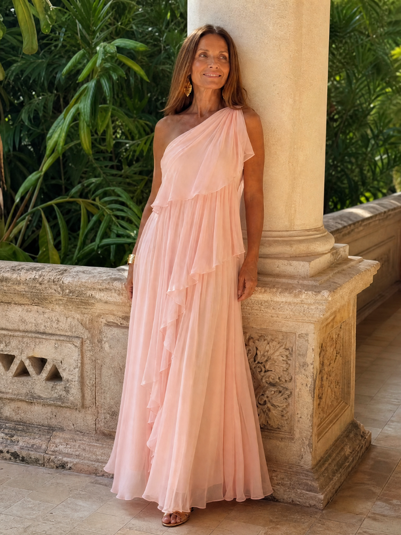 BEATRICE | Dramatic Flourished Voluminous Maxi Dress