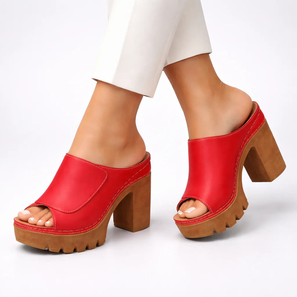 MARISTELLA | LEATHER PRESTIGE HEELS