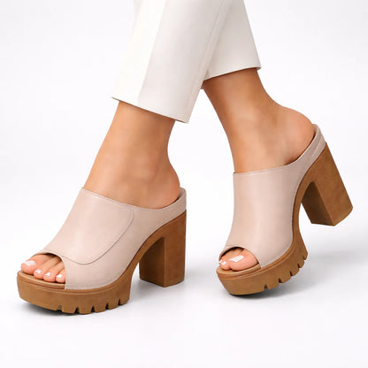 MARISTELLA | LEATHER PRESTIGE HEELS