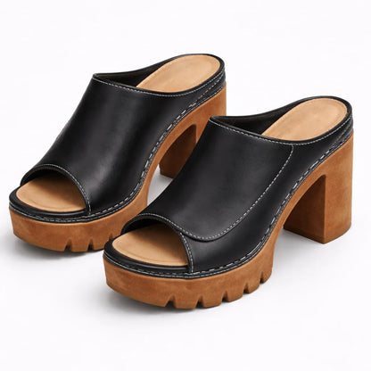 MARISTELLA | LEATHER PRESTIGE HEELS