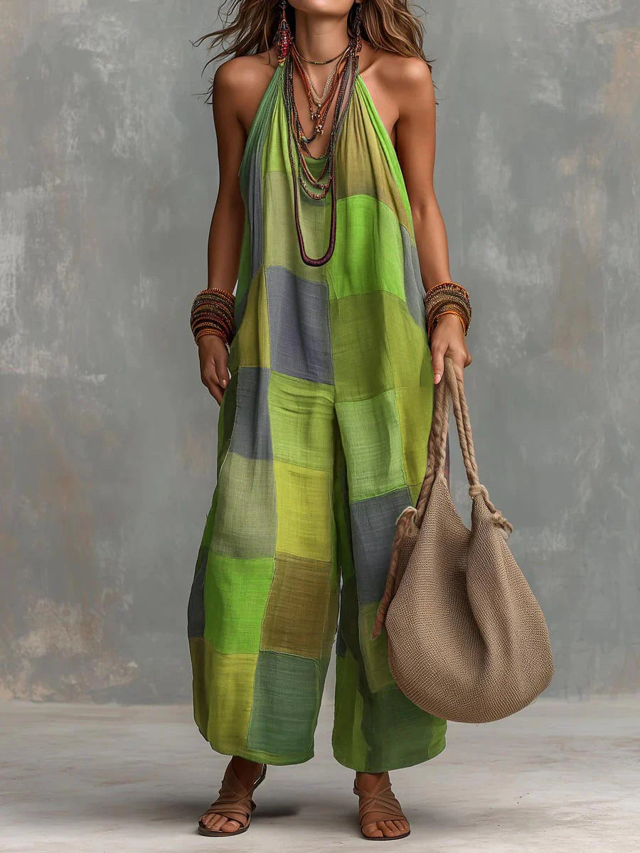PALOMA | Patchwork Breezy Jumpsuit