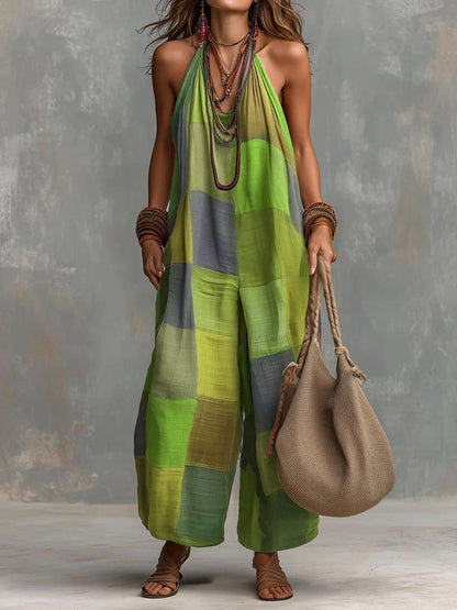 PALOMA | Patchwork Breezy Jumpsuit