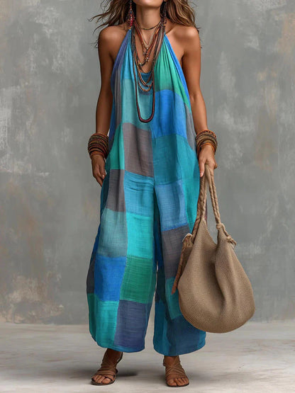 PALOMA | Patchwork Breezy Jumpsuit