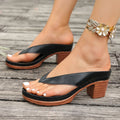 Open Toe Luxe Design Low Heel