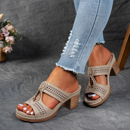 ISABELLA | CONTOURED TEXTURED MAJESTIC SANDALS