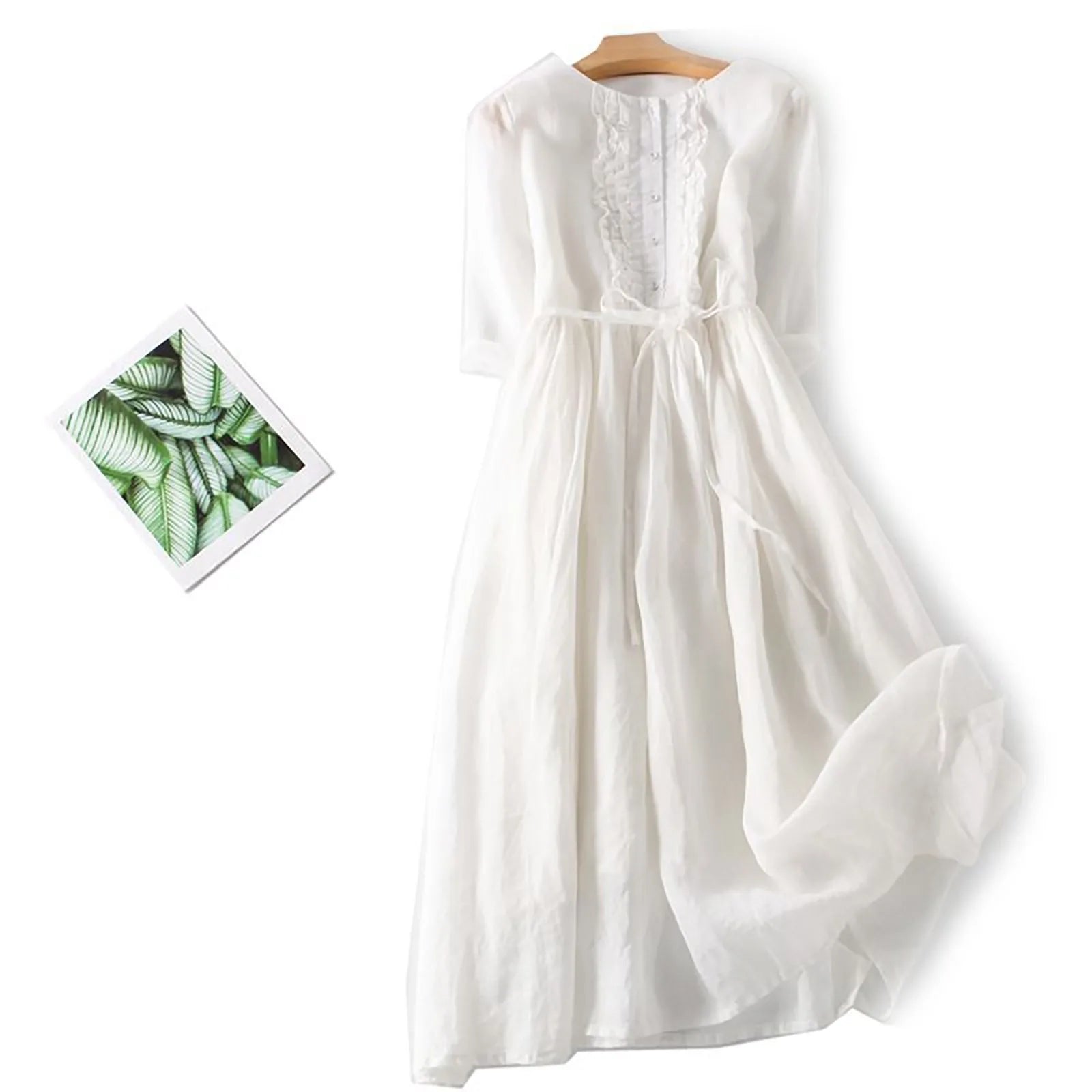 Relaxed Flowing Everyday Midi Dress