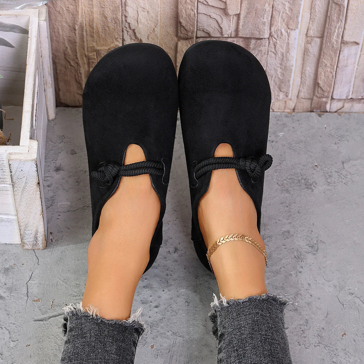 Retro Flat Shoes 2026 New Design Shallow Loafers Women's Casual and Comfortable Solid Color Women's Shoes Zapatos De Mujer