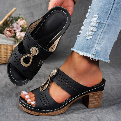 ISABELLA | CONTOURED TEXTURED MAJESTIC SANDALS