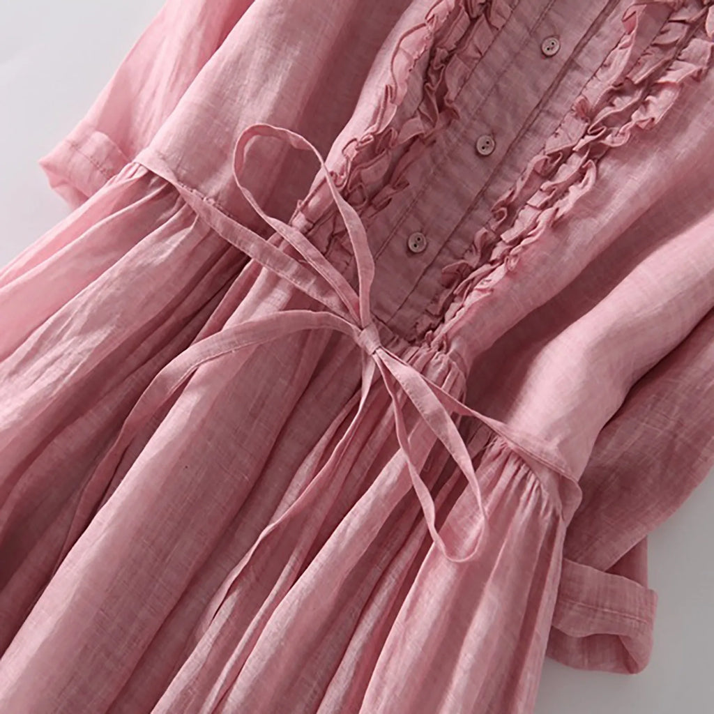 Relaxed Flowing Everyday Midi Dress