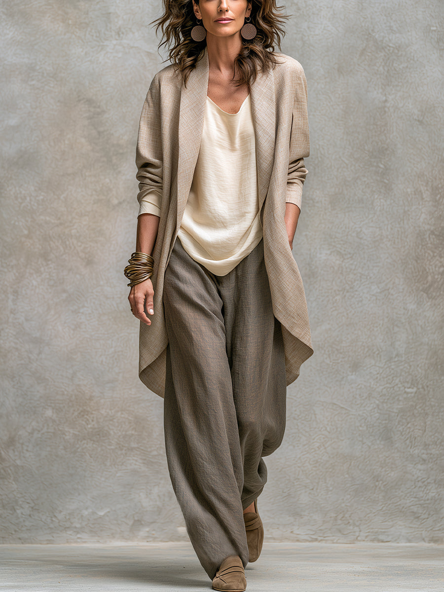 GABRIELLA | Layered Wide-Leg 3 Piece Set