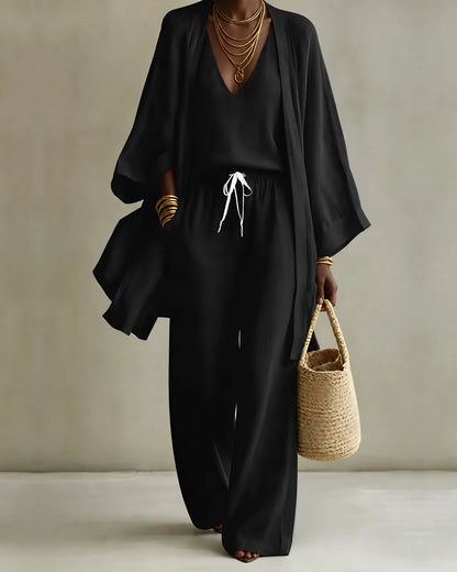 NATALIA | Vest Coordinated 3 Piece Set
