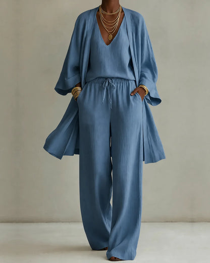 NATALIA | Vest Coordinated 3 Piece Set