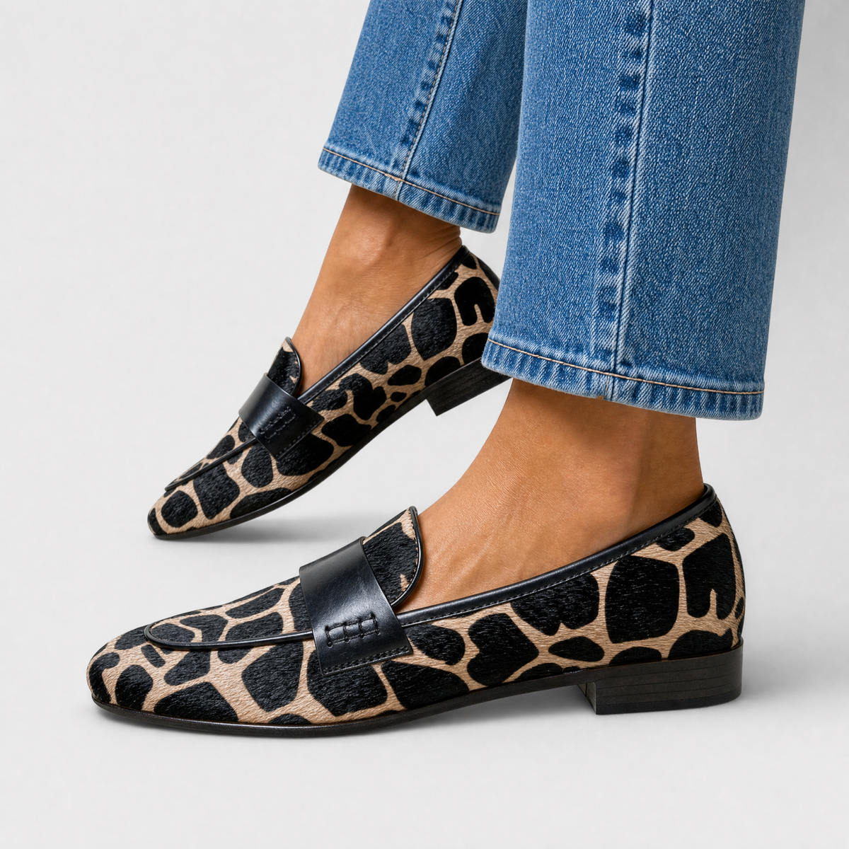 ELODORA | Leopard-Print Loafers