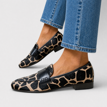 ELODORA | Leopard-Print Loafers