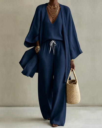 NATALIA | Vest Coordinated 3 Piece Set