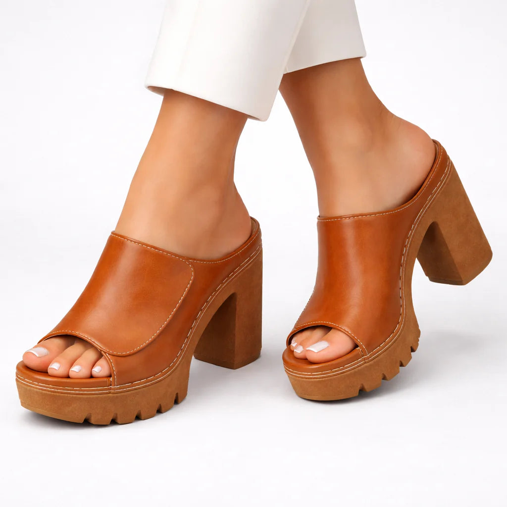 MARISTELLA | LEATHER PRESTIGE HEELS