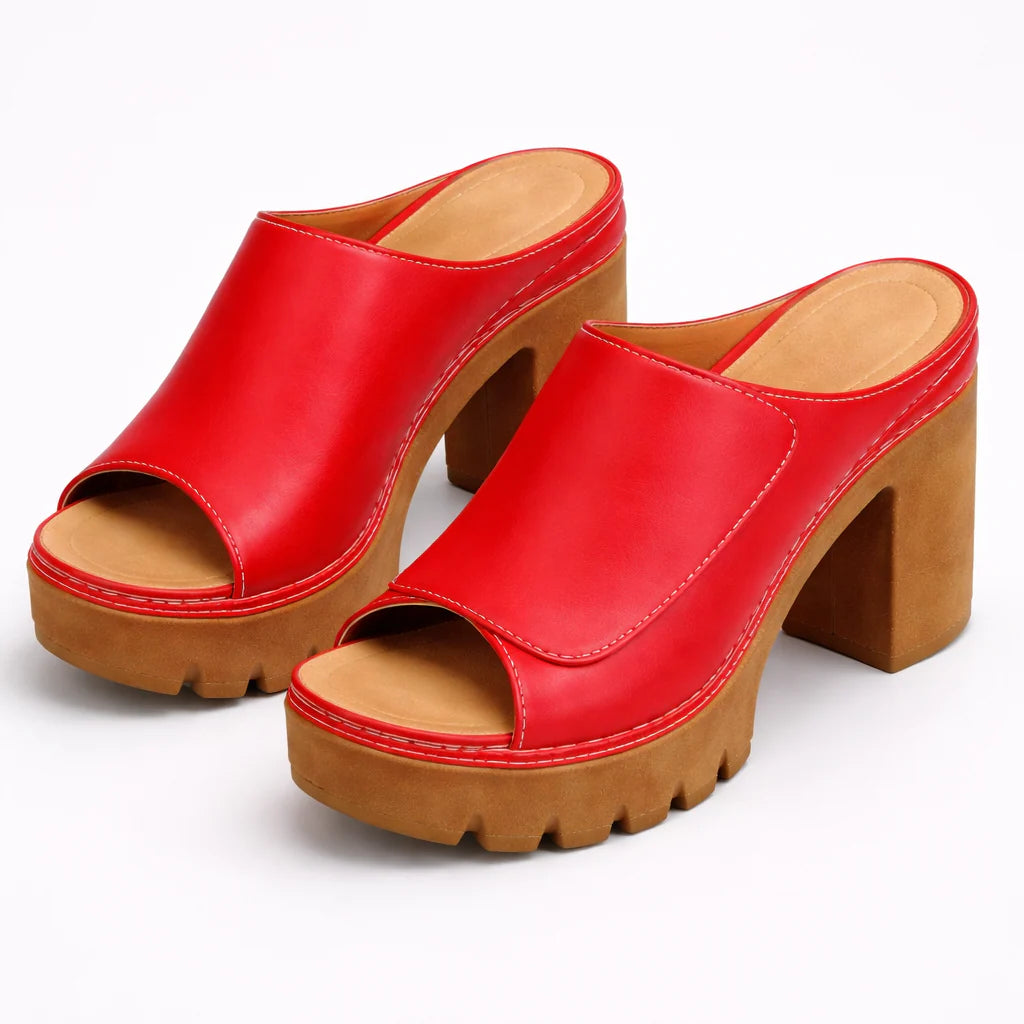 MARISTELLA | LEATHER PRESTIGE HEELS
