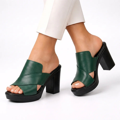 ADARA | SUPPLE LEATHER REFINED SANDALS