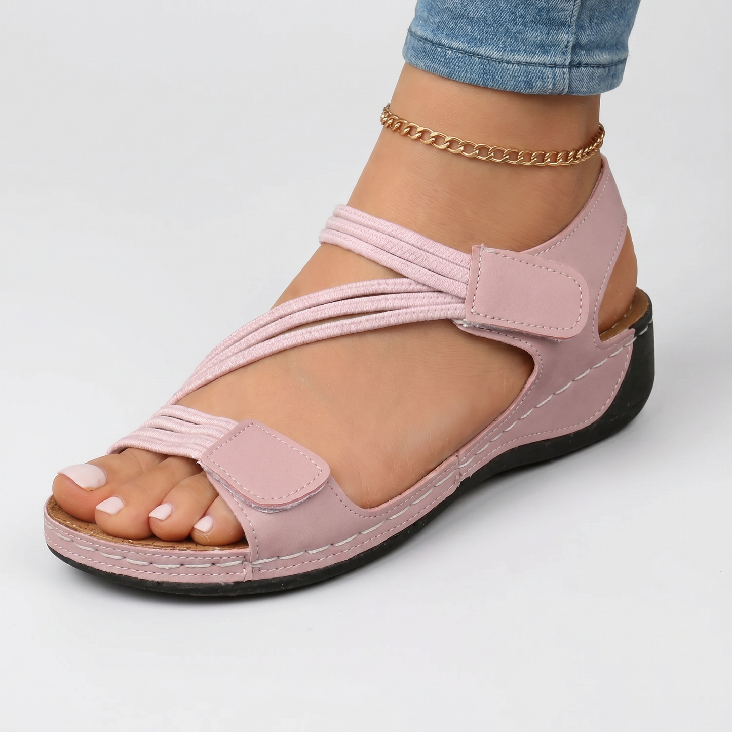 MARCELLA | AIRY WOVEN DELICATE SANDALS