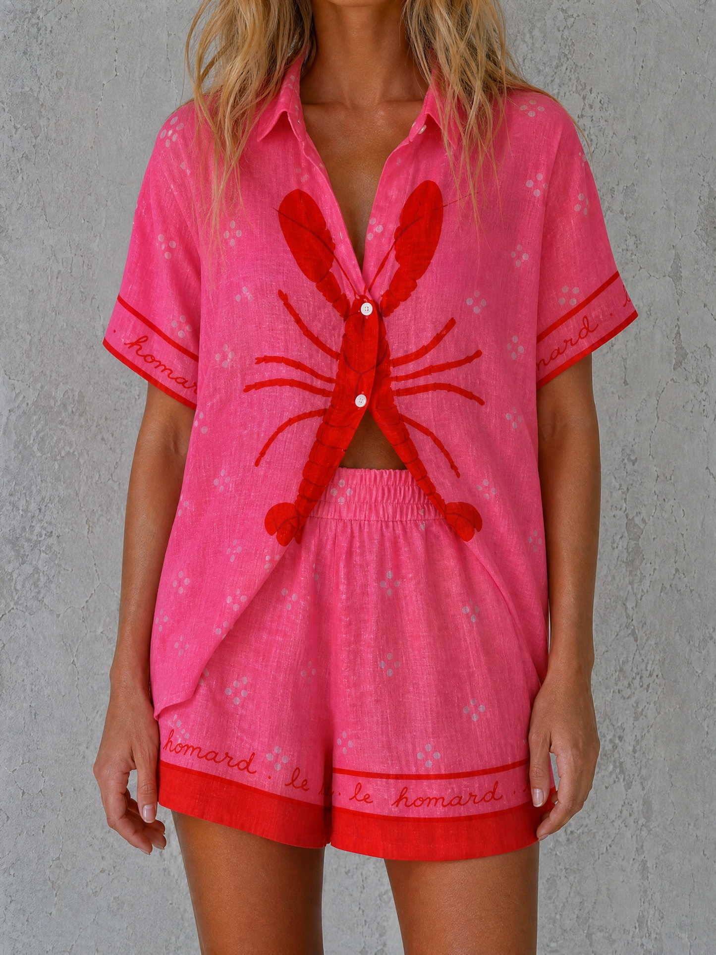 VIVECA | Novelty 2 Piece Short Set