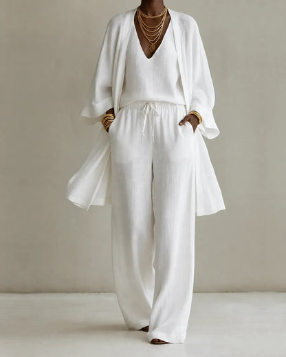 NATALIA | Vest Coordinated 3 Piece Set